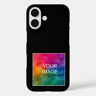 Aangepaste elegante moderne eenvoudige Sjabloon na iPhone 16 Hoesje