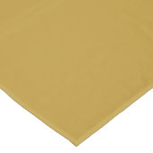 Aangepaste Elegante Moderne Gouden 50ste Verjaarda Tafelkleed (Gekanteld)
