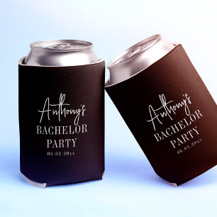 Aangepaste Elegante Moderne Koele Bachelor Party Blikjeskoeler