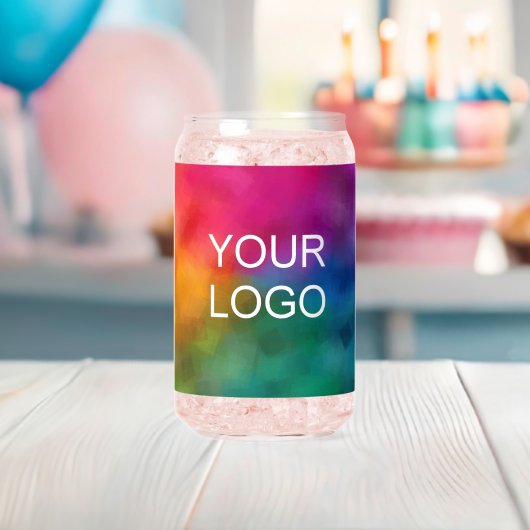 Aangepaste Elegante Moderne Minimalistische Promot Blikvorm Glas (Insitu (Baby Shower))