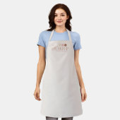 Aangepaste Elegante Moderne Visagist Schort (Gedragen)