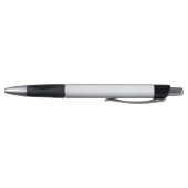 Aangepaste Elegante Nep Zilveren Sjabloonnaam Zwar Pen (Bodem)