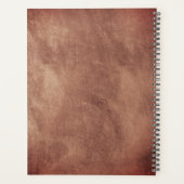 Aangepaste Elegante Paardenranch Zakelijke Planner (Achterkant)