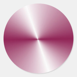 Aangepaste Elegante Paarse Roze Kleur Blank Sjablo Ronde Sticker