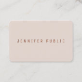 Aangepaste, elegante professionele moderne Sjabloo Visitekaartje (Voorkant)