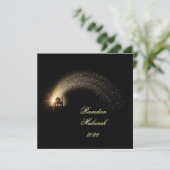 Aangepaste elegante Ramadan Mubarak 2026 kaart (Staand voorkant)