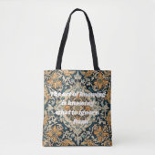 Aangepaste Elegante Tegel Patroon Perzische Gifts  Tote Bag (Voorkant)