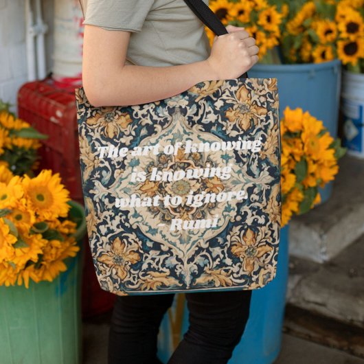 Aangepaste Elegante Tegel Patroon Perzische Gifts  Tote Bag