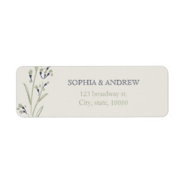 Aangepaste elegante tuin bloemenrustieke bruiloft etiket