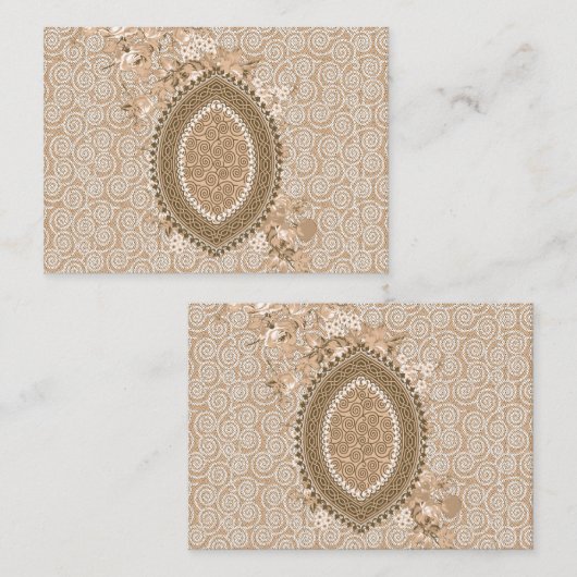 Aangepaste elegante Visitekaartjes | tijdloos (Voorkant / Achterkant)