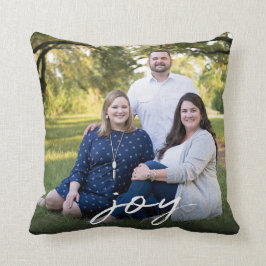 Aangepaste Elegante Vreugde 2-zijdige Familie Foto Kussen
