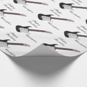 Aangepaste elektrische gitaar Birthday Cadeaupapier (Hoek)