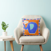 Aangepaste Elephant Cushion Pillow Kussen (Stoel)