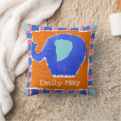 Aangepaste Elephant Cushion Pillow Kussen (Deken)