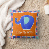 Aangepaste Elephant Cushion Pillow Kussen (Deken)