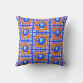 Aangepaste Elephant Cushion Pillow Kussen (Achterkant)