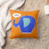 Aangepaste Elephant Cushion Pillow Kussen (Deken)