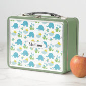 Aangepaste Elephant Pattern-lunchvakken (In situ)