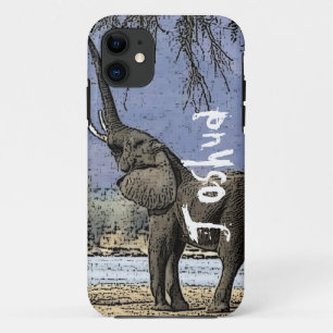 Aangepaste Elephant-telefoonkwestie Case-Mate iPhone Case