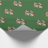 Aangepaste Elf-kerstwrapping Cadeaupapier (Hoek)