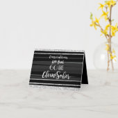 Aangepaste Elke Naam Sobriety Sober Verjaardag Gli Kaart (Gele Bloem)