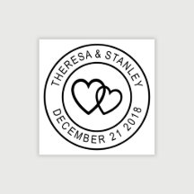 Aangepaste Embosser met hart Logo