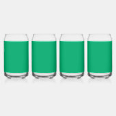 Aangepaste Emerald Drinkware Set Blikvorm Glas (Achterkant)