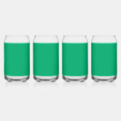 Aangepaste Emerald Drinkware Set Blikvorm Glas (Links)