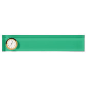 Aangepaste Emerald Green Desk naamplaat Naambordje (Voorkant)