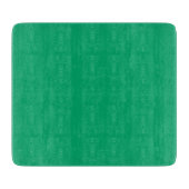 Aangepaste Emerald Green snijplank (Voorkant)