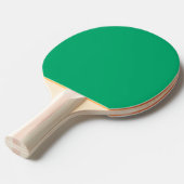 Aangepaste Emerald Ping Pong Paddle Tafeltennisbatje (Voorkant Gekanteld)