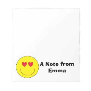 Aangepaste Emoji-laptop Notitieblok