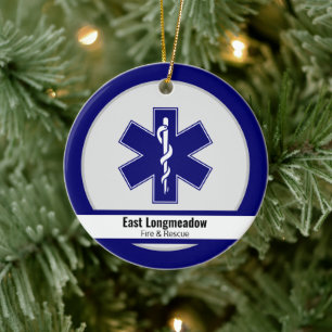 Aangepaste EMS Star Life Keramisch Ornament