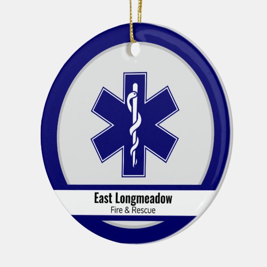 Aangepaste EMS Star Life Keramisch Ornament (Links)