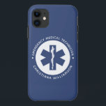 Aangepaste EMT Symbool Medische technicus Case-Mate iPhone Case<br><div class="desc">Eigen uittreksels van het EMT-symbool Noodhulp Medische technicus!</div>