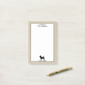 Aangepaste en aangepaste draagtas voor kleurenweer post-it® notes (Op bureau)