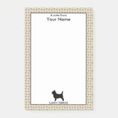 Aangepaste en aangepaste draagtas voor kleurenweer post-it® notes (Voorkant)