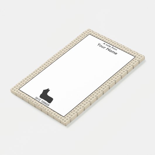 Aangepaste en aangepaste kleurengorder post-it® notes (Schuin)