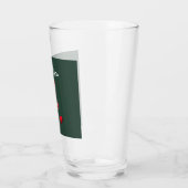 Aangepaste en gepersonaliseerde bloemengeschenk glas (Links)