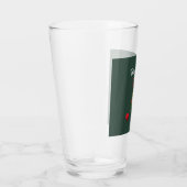 Aangepaste en gepersonaliseerde bloemengeschenk glas (Rechts)