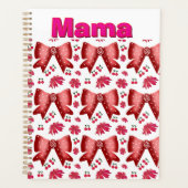 Aangepaste en gepersonaliseerde Cute Coquette Cade Planner (Voorkant)