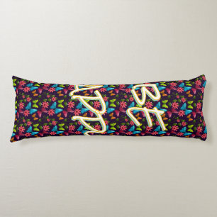 Aangepaste en gepersonaliseerde Kleurrijke Vlinder Lichaamskussen