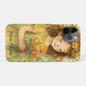 Aangepaste  en trendy rustieke retro Waterverf Case-Mate iPhone Case (Achterkant (horizontaal))