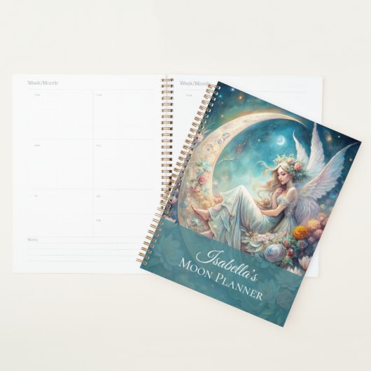 Aangepaste Enchanted Moon Fairy Planner (Display)