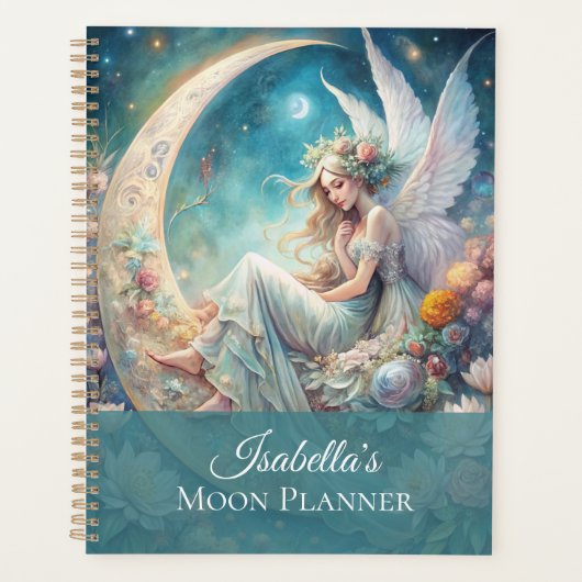 Aangepaste Enchanted Moon Fairy Planner (Voorkant)