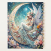 Aangepaste Enchanted Moon Fairy Planner (Achterkant)
