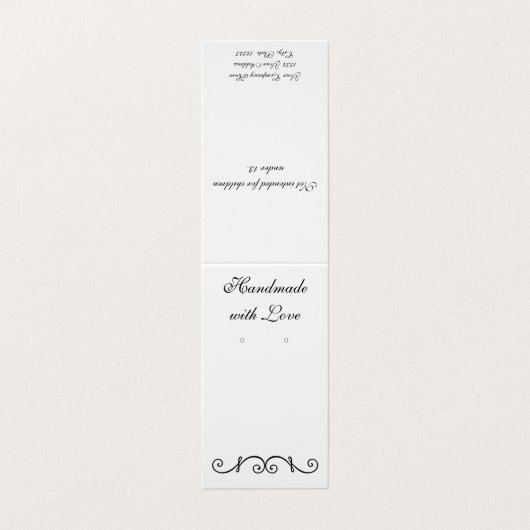 Aangepaste Engelstalige Kaarten met schuifgetrouwe (Buitenkant ongevouwen)