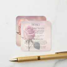 Aangepaste enkele roze roos details