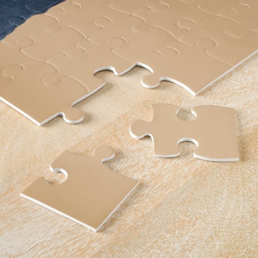 Aangepaste enkelvoudige foto legpuzzel (Zijkant)