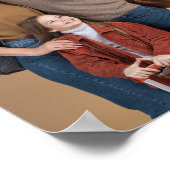 Aangepaste enkelvoudige foto poster (Hoek)